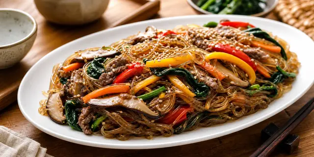 The Complete Guide to Japchae: Authentic Korean Recipe, Choosing Dangmyeon, and a Dieter's Perspective